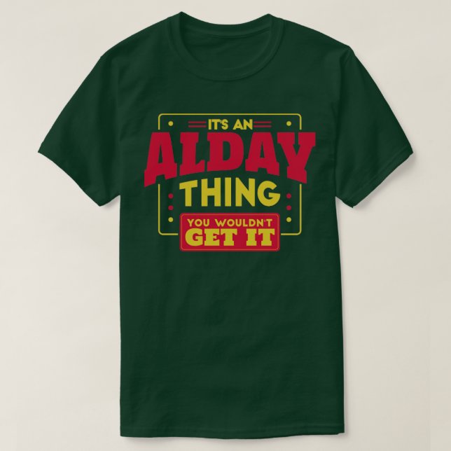Alday T-Shirt (Design Front)