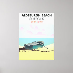 Aldeburgh Beach Suffolk  Canvas Print