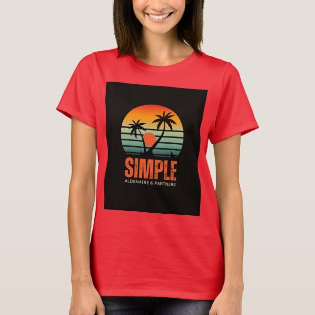 Aldenaire & Partners Simple Logo T-Shirt (Front)