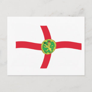 Alderney Flag Postcard