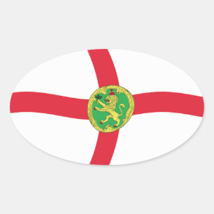 Alderney Flag Sticker