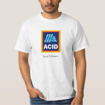 Aldi Funny 'GOOD DIFFERENT' Acid Tee