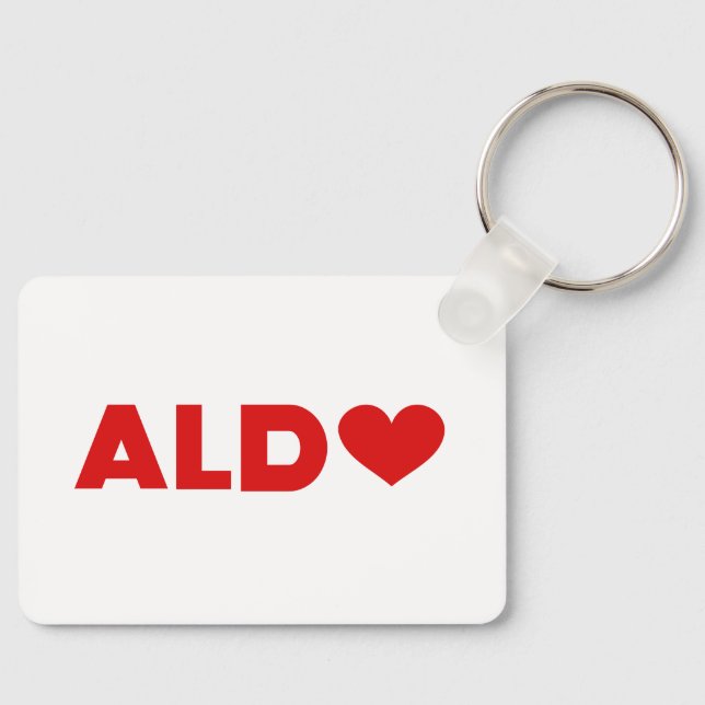 Aldo Love Keychain (Front)