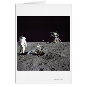 Aldrin Looks Back at Tranquillity Base