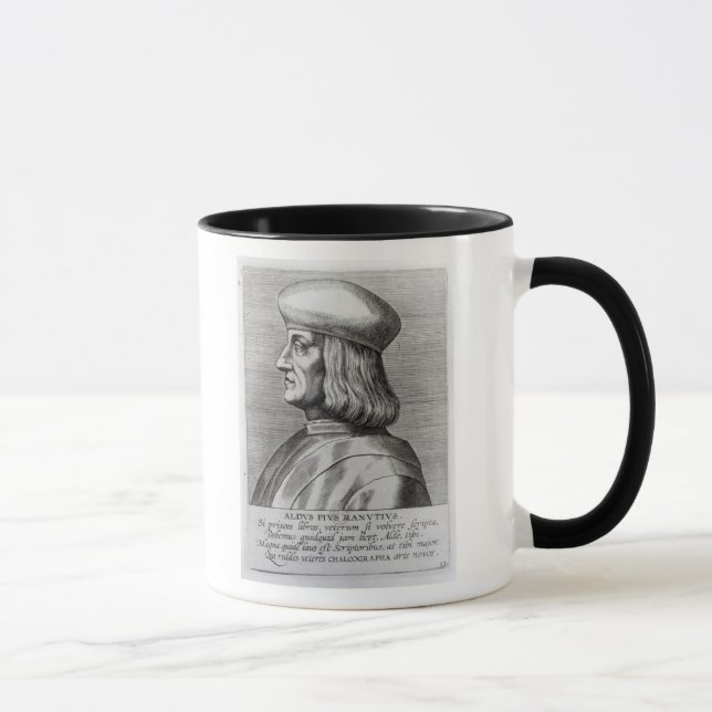 Aldus Manutius Mug (Right)