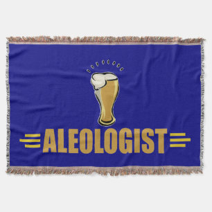 Ale, Beer Drinking Throw Blanket