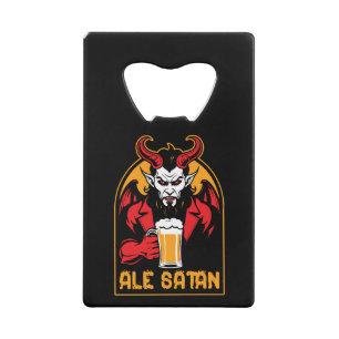 Ale Satan - Beer Drinking Credit Card Bottle Opener