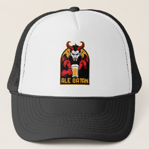 Ale Satan - Beer Drinking Trucker Hat