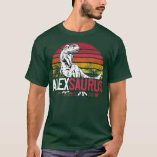 Ale Saurus Personalized Dinosaur T Re Name Christm T-Shirt