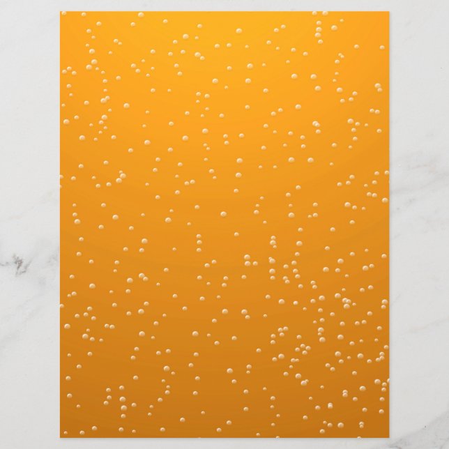 Ale with Tiny Bubbles Background Art Flyer (Front)