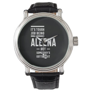 Aleena Personalized Name Birthday Watch