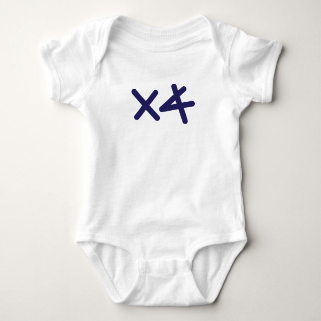 Alef-Tau Baby Bodysuit (Front)
