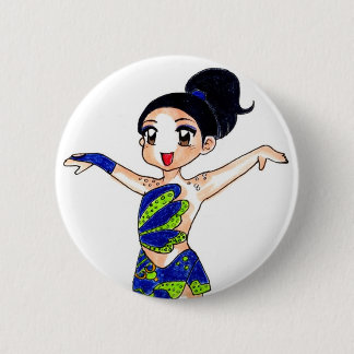 Alejandra 2 Inch Round Button