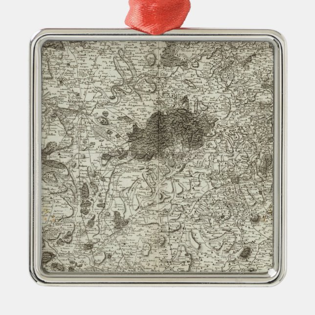 Alencon Metal Ornament (Front)