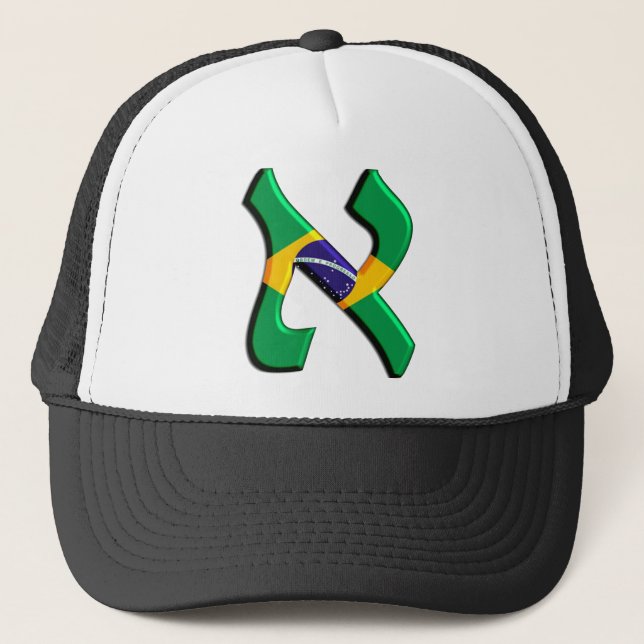 Aleph Brasil Trucker Hat (Front)