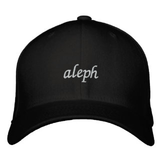 Aleph - Customizable Hebrew Alphabet Embroidered Hat