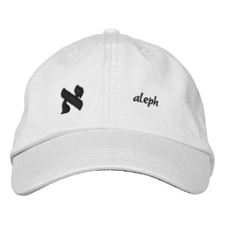 Aleph - Customizable Hebrew Alphabet Embroidered Hat