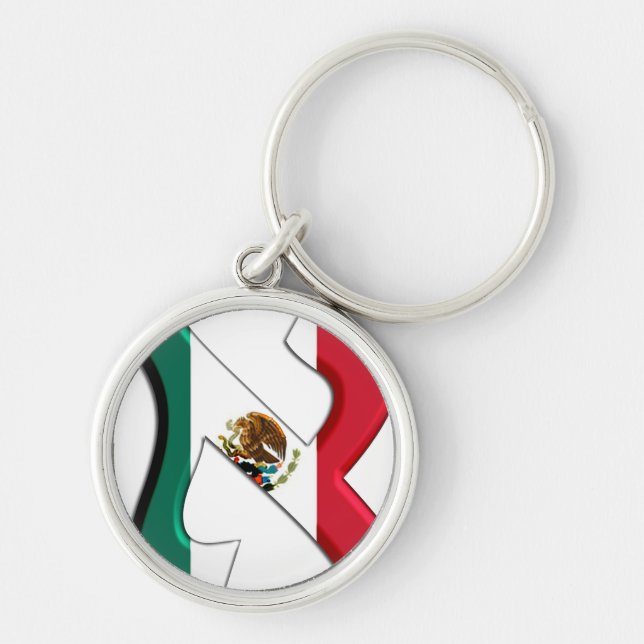Aleph Mexico.png Keychain (Front)