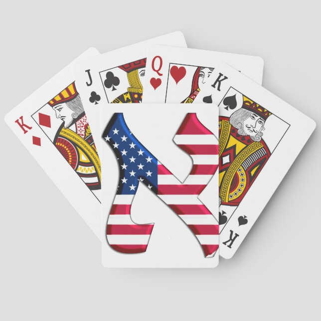 Aleph Usa.png Playing Cards (Back)