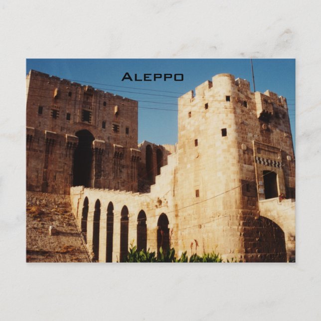 Aleppo Postcard (Front)