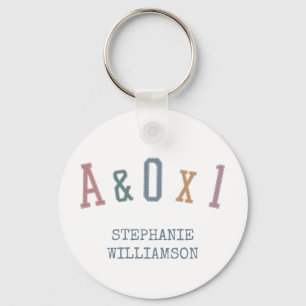 Alert and Oriented to Person A&OX1 Nurse Gift Keychain