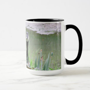 "ALERT GOOSE/COFFE PERKS ME UP!" MUG