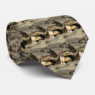 Alert Weasel Tie