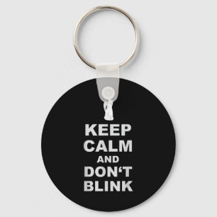 Alert - Weeng Angel - Keep Calm And Dont Blink 2 Keychain
