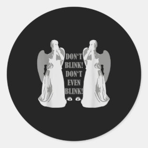 Alert - Weeng Angels - Don't Even Blink 2 - Sci Fi Classic Round Sticker