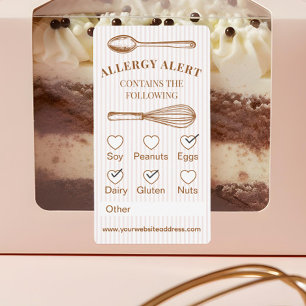 Alerte aux allergies Boulangerie Whisk Spoon Produ