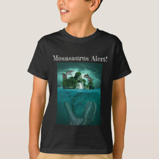 Alerte Mosasaurus ! T-shirt Dino World Jurassic
