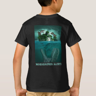 Alerte Mosasaurus ! T-shirt Dino World Jurassic
