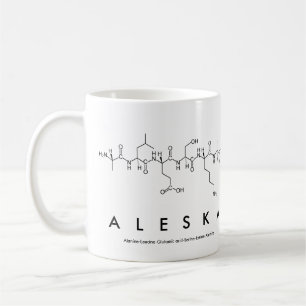 Aleska peptide nom mug