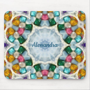 ALESSANDRA ~Gem Stone ~ Personalised Mouse Pad