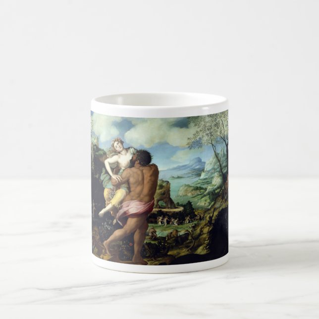 Alessandro Allori The Abduction of Proserpine Coffee Mug (Center)
