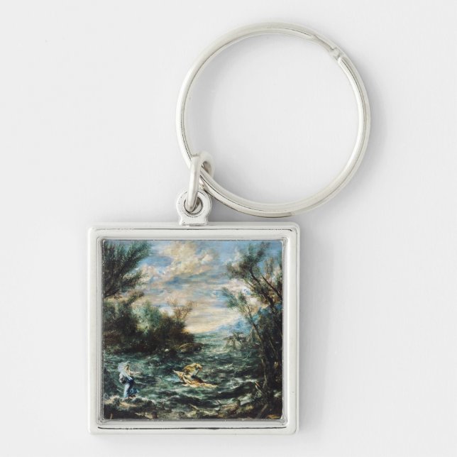 Alessandro Magnasco Christ at the Sea of Galilee Keychain (Front)