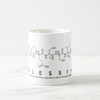 Alessia peptide name mug