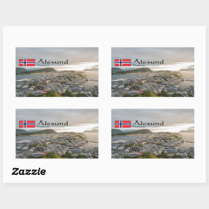 Alesund Norway Souvenir Sticker