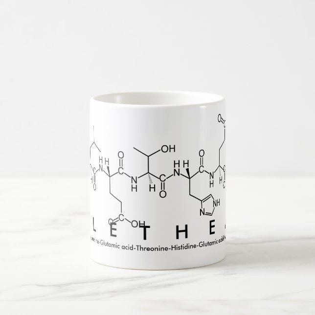 Aléthea peptide nom mug (Centre)