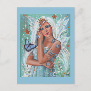 Aletta goddess fairy by Renee Lavoie Postcard
