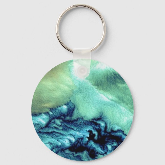 Aleutian Clouds<br> Keychain (Front)