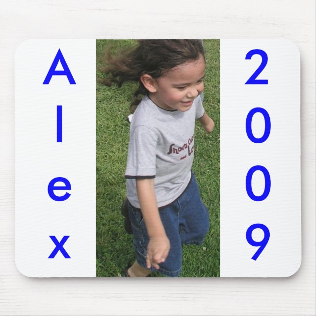 Alex, 2009, mouse pad (Front)