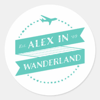 Alex en Wanderland Stickers