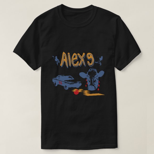 Alex G Merch Cow Chemise classique T-shirt (Design devant)