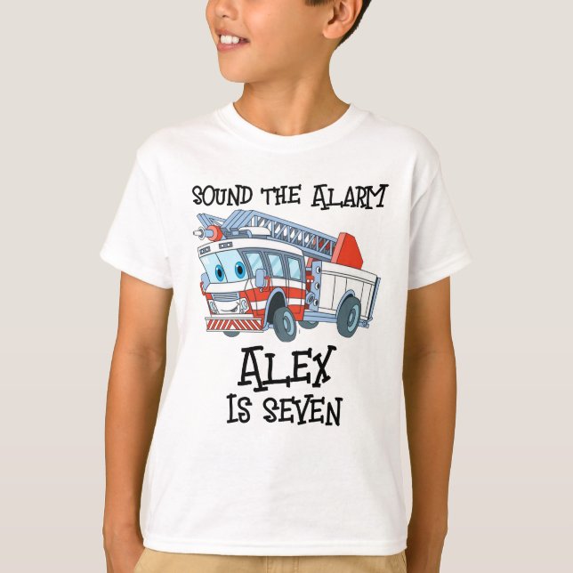 Alex is Seven T-Shirt (Front)