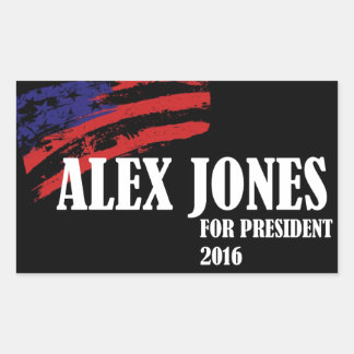 Alex Jones for President 2016 Sticker