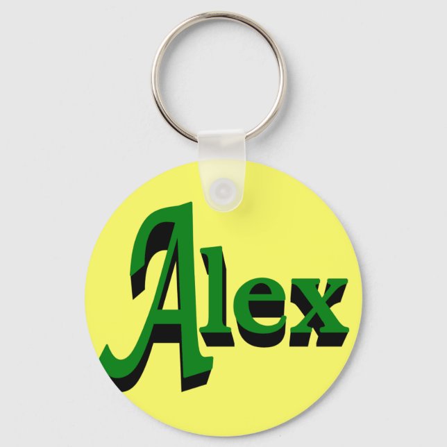 Alex Keychain (Front)