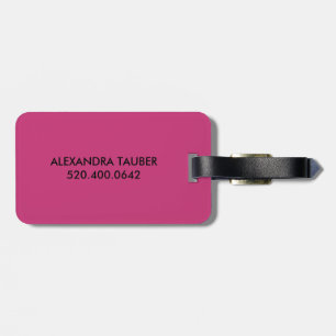 Alex Luggage Tag