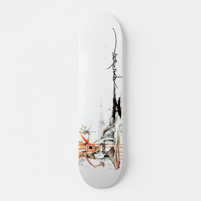 Alex Pardee "Geek Love" Skateboard (Front)