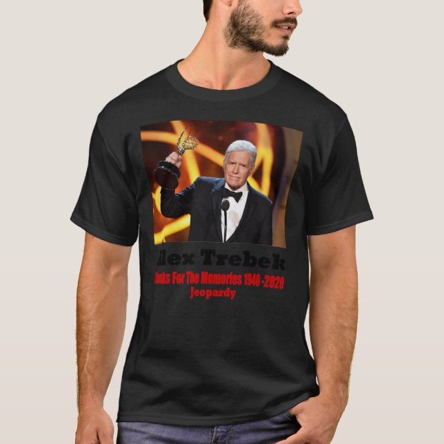 Alex trebek T-shirt classique (Devant)